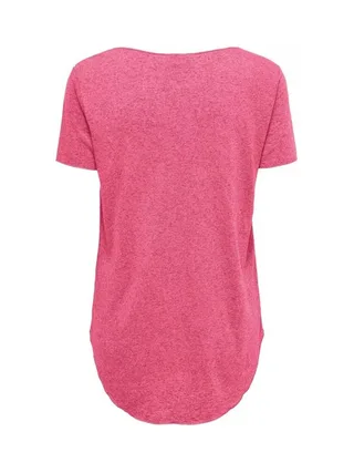 T-Shirt Rose Foncé Femme JDY Linette 2