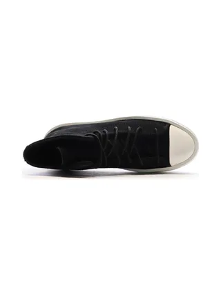 Baskets Noires Femme Converse Chuck Taylor All Star Suede 4
