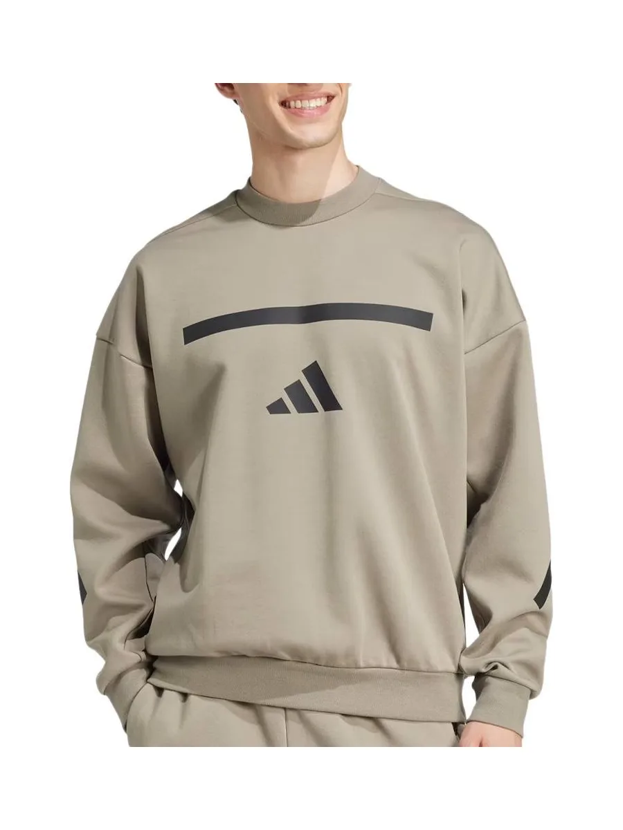 Sweat Marron Homme Adidas JE3076 2