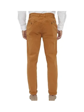 Chino Marron Homme Paname Brothers Costa 2