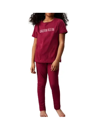 Pyjama Rouge Fille Calvin Klein Jeans Knit 1