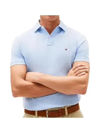 Polo Bleu clair Homme Tommy Hilfiger 1985 Regulars 1