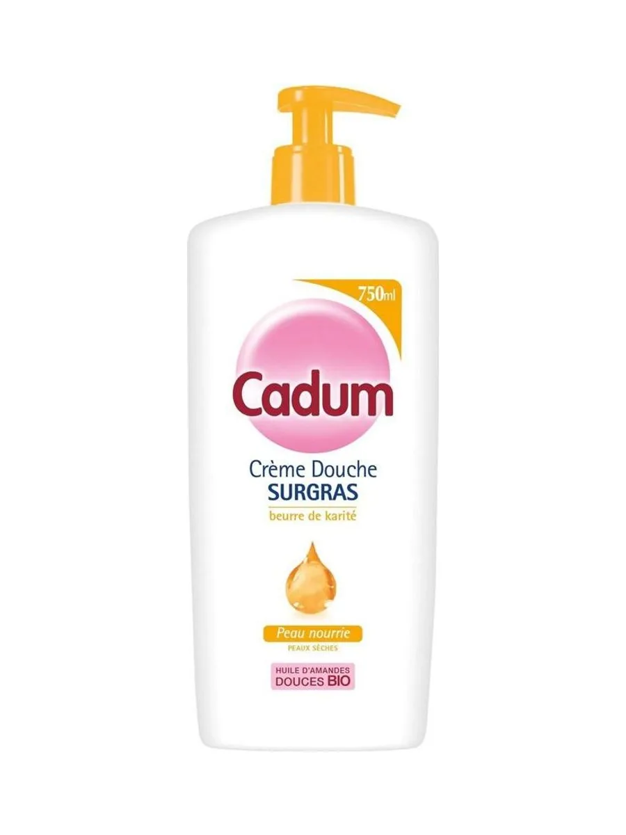 Gel douche Cadum Crème Douche Surgras Beurre De Karité 750ml 2