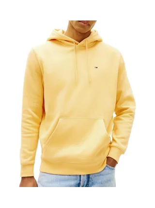 Sweat Jaune Homme Tommy Hilfiger Tjm Reg S Flag 1