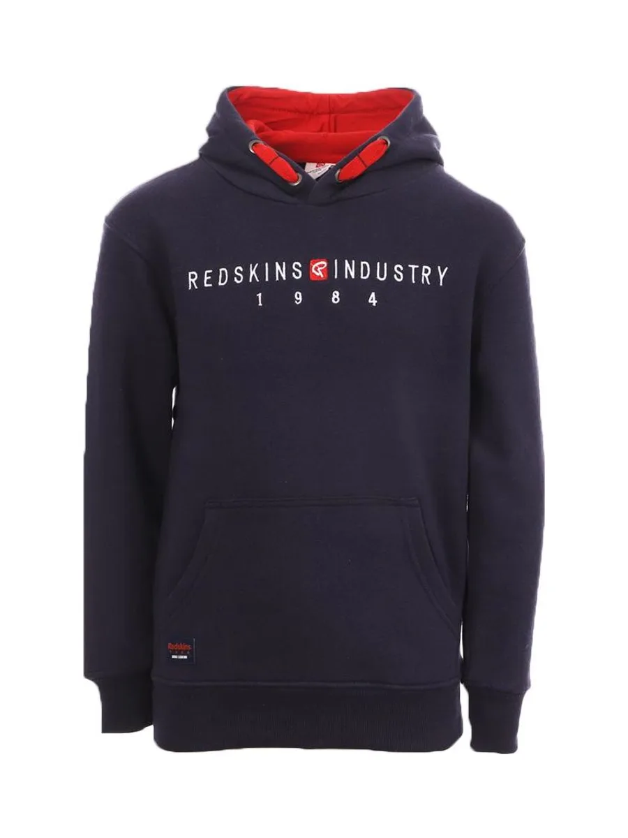Sweat à Capuche Marine Garçon Redskins SW77422 2