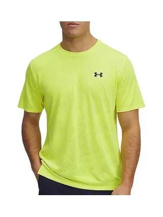 Maillot de Sport Jaune Homme Under Armour Ua Tech Vent 1