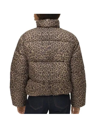 Doudoune Léopard Marron Vero Moda Parda 2