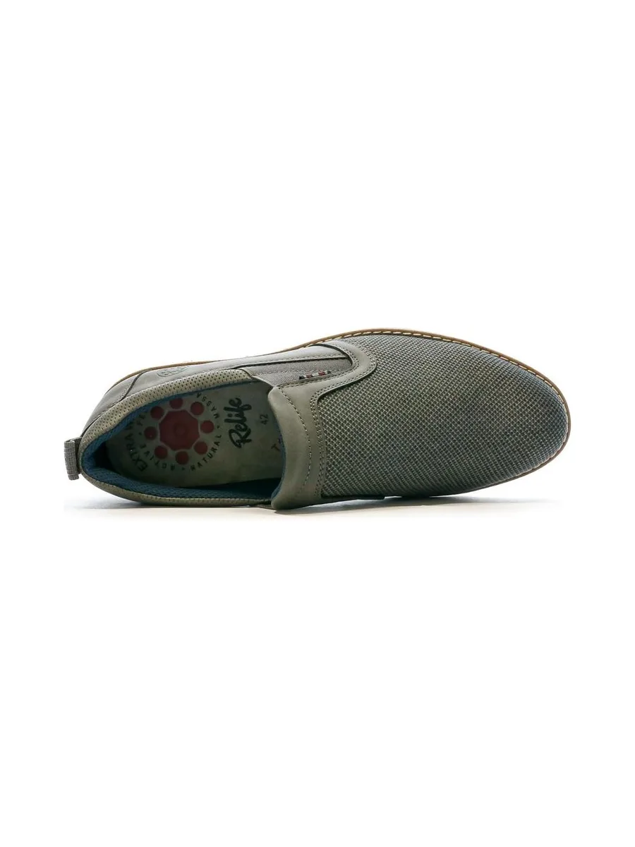 Chaussures de ville Grises Homme Relife Lasigno 5