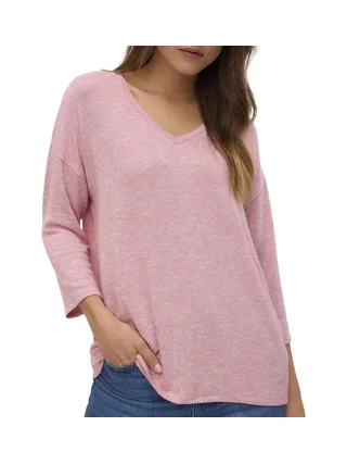 Pull Rose Femme Vero Moda Briannas 1