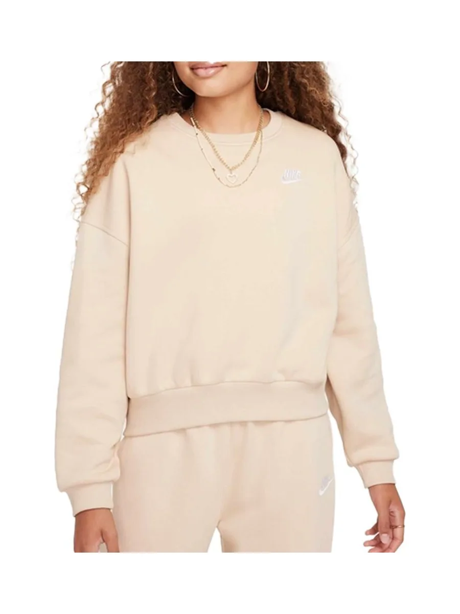 Sweat Rose clair Fille Nike Bxy 1