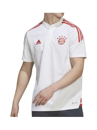 Bayern Munich Polo Blanc Homme Adidas 2022/23 1