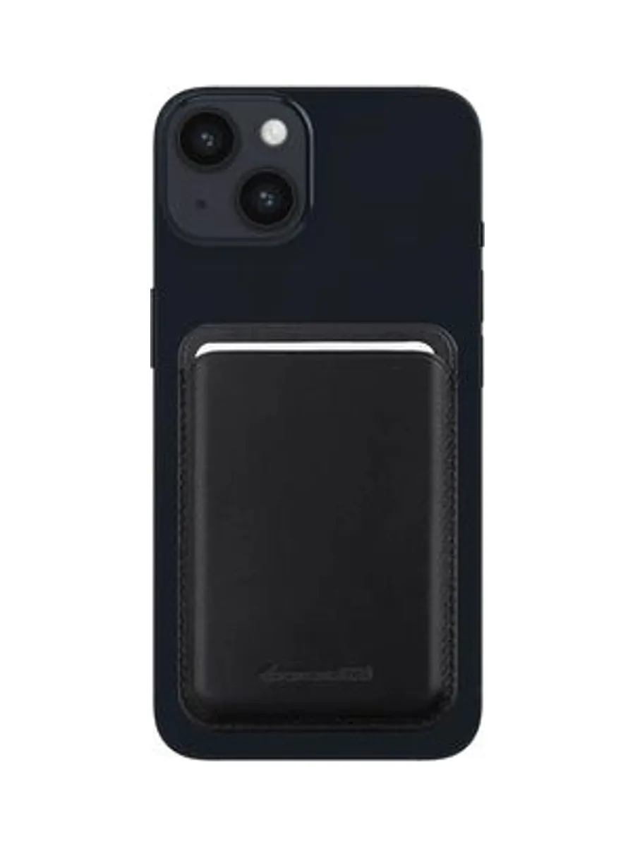 Leather wallet with MagSafe BLK 7