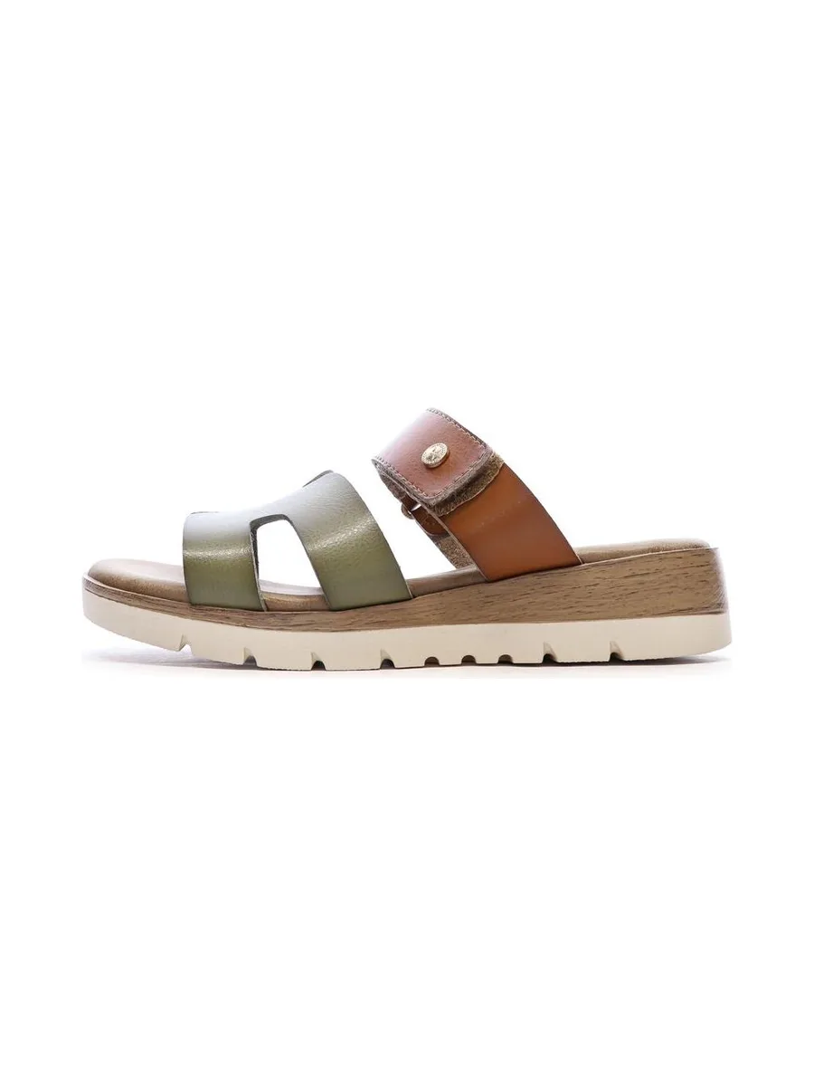 Sandales Kaki/Marron Femme Xti 144125 2