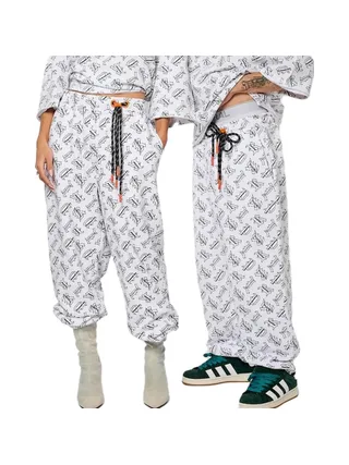 Pantalon Blanc/Noir Mixte Kaporal Vogg 1