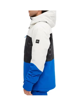 Blouson de Ski Blanc/Noir/Bleu Homme O'Neill Carbonite 2
