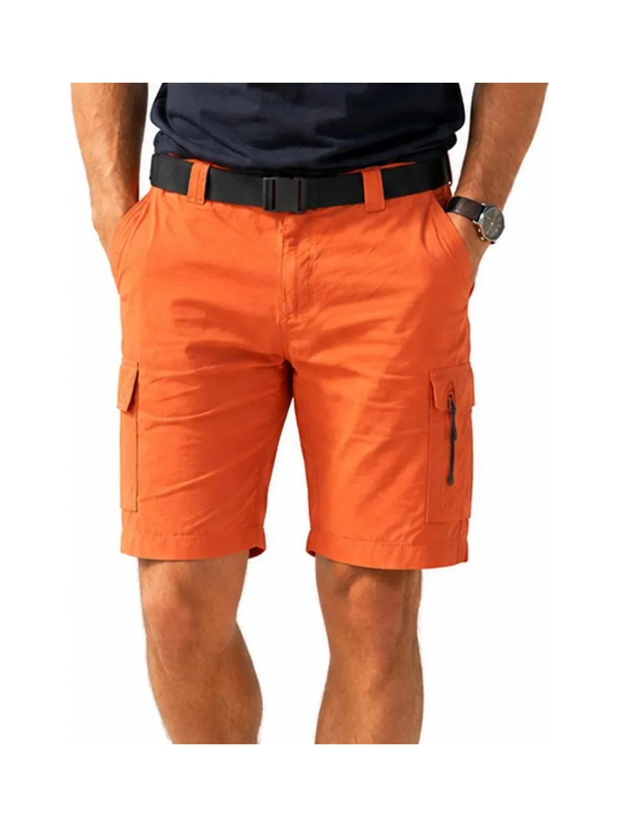 Short cargo Orange Homme Columbia utilitaire Silver Ridge 2