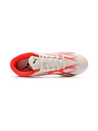 Chaussures de football Blanc/Rouge Homme Puma Ultra Play FG/AG 107423-01 4