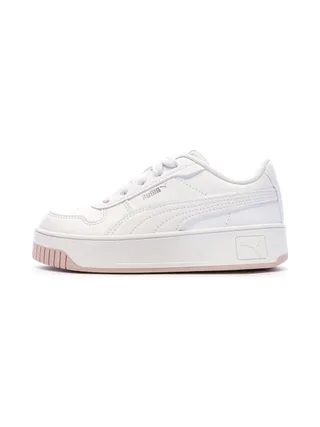 Baskets Blanches Fille Puma Carina 1