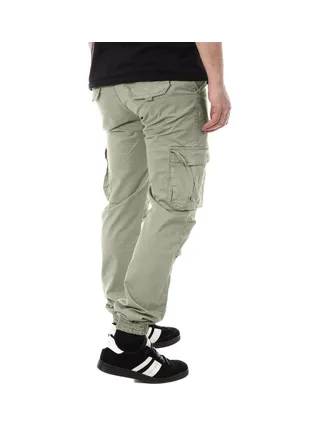 Pantalon Cargo Vert Clair Homme Paname Brothers Carlos 2
