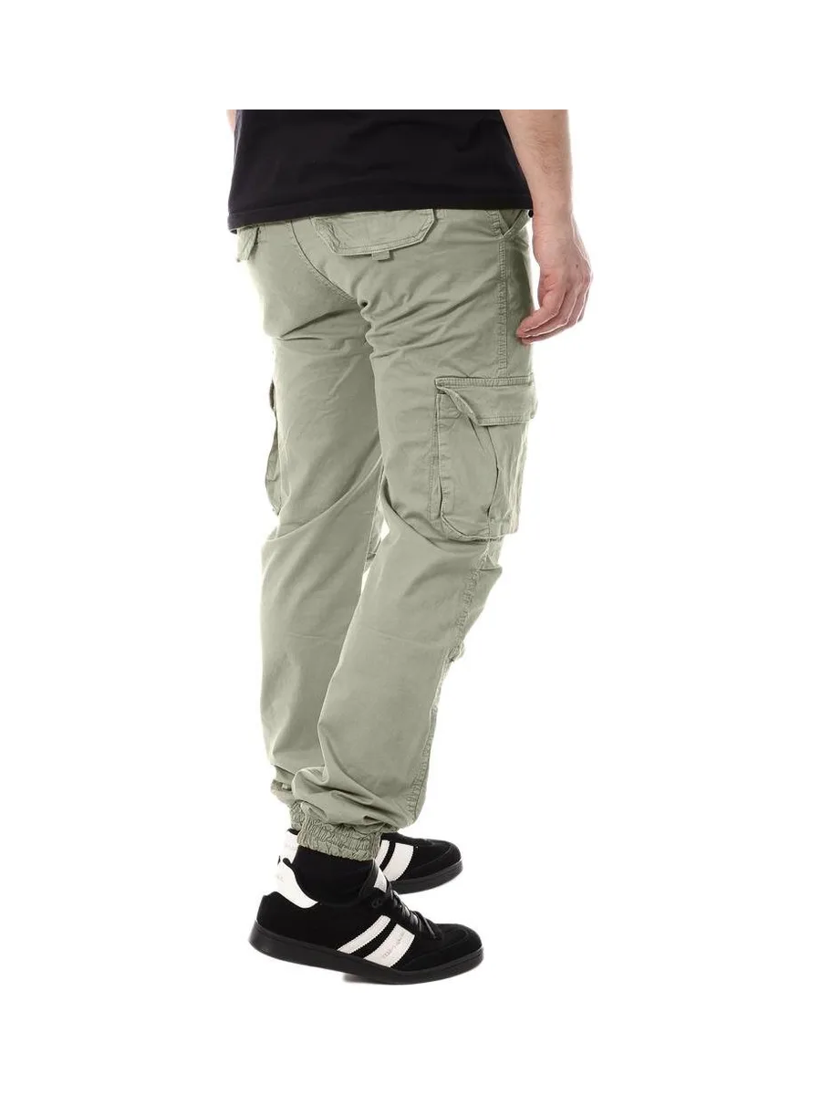 Pantalon Cargo Vert Clair Homme Paname Brothers Carlos 3