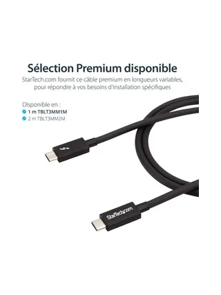 1m Thunderbolt 3 20Gbps USB-C Cable 9