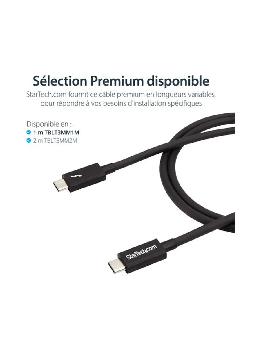 1m Thunderbolt 3 20Gbps USB-C Cable 9