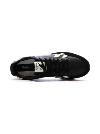 Baskets Noir Homme Pepe jeans Brit Supra 4