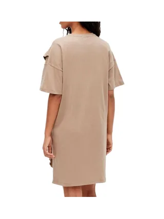 Robe de Grossesse Beige Femme Mamalicious Kaisy Vita 2