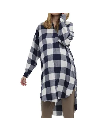 Robe Marine/Blanche Femme Vero Moda MarternityKelly 1