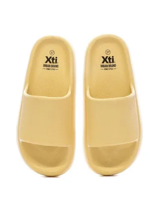Claquettes Jaune Femme XTI 44489 3