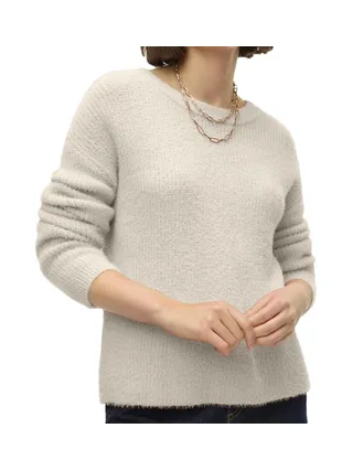 Pull Beige Femme Vero Moda Puff 1