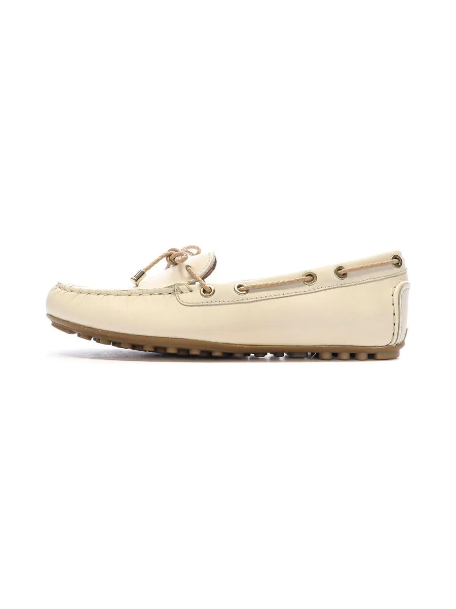 Mocassins Beige Femme Geox Leelyan 2