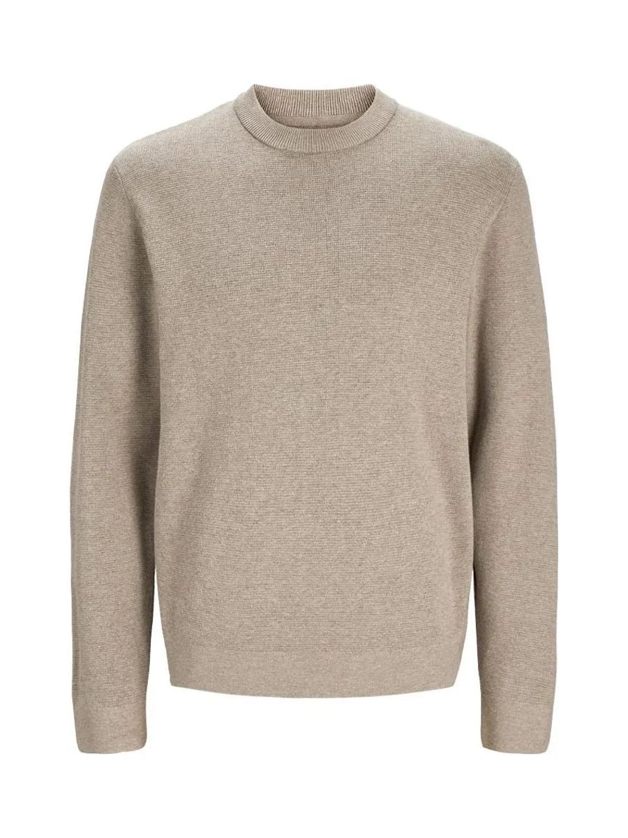 Pull Greige Homme Jack & Jones Stitch 2