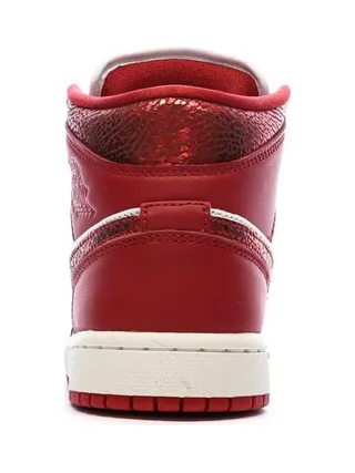 Air Force One Baskets Rouges/Blanches Femme Nike 3