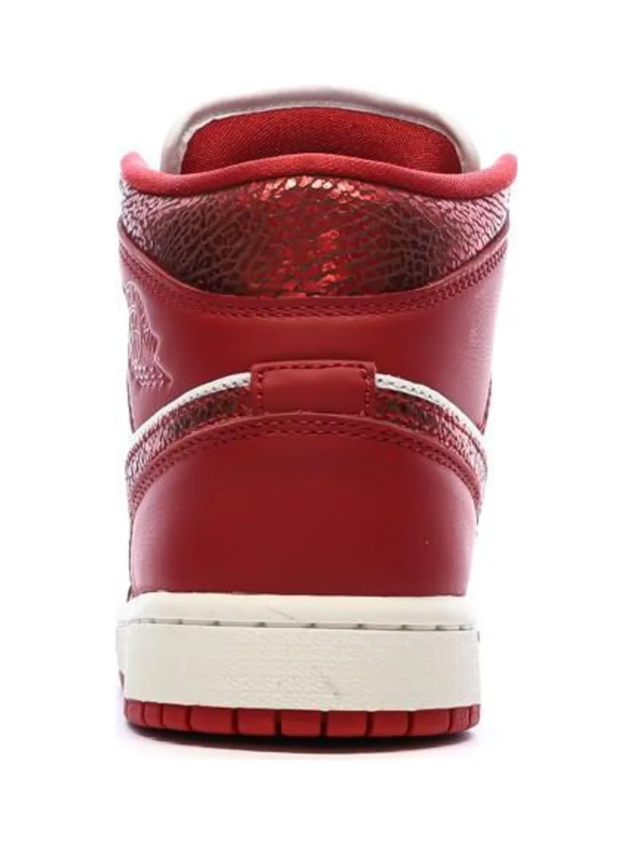 Air Force One Baskets Rouges/Blanches Femme Nike 4