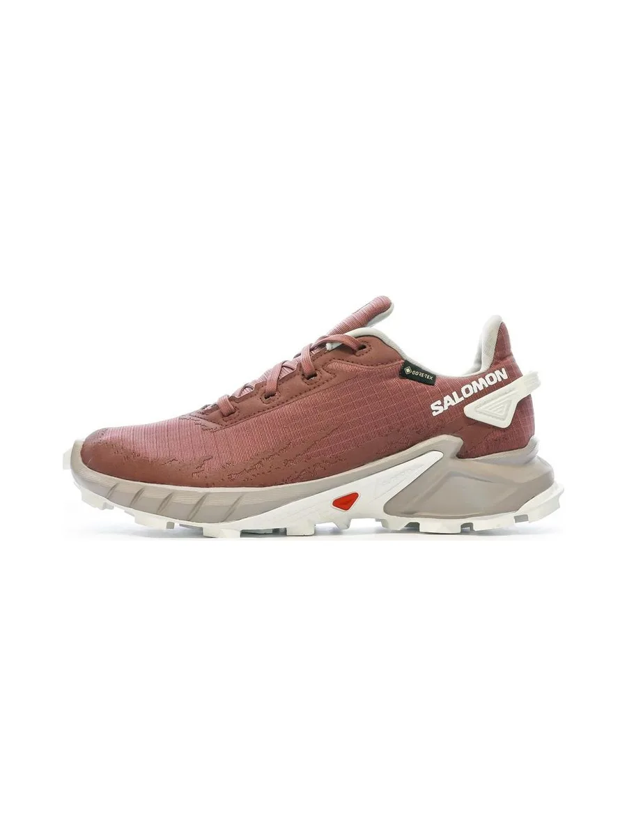 Chaussures de Trail Rouge/Blanche Femme Salomon Alphacross 4 1