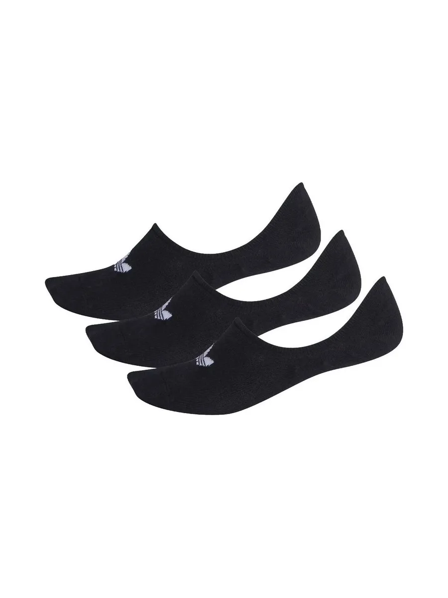 x3 Paires de chaussettes Noires Femme Adidas Low Cut 2