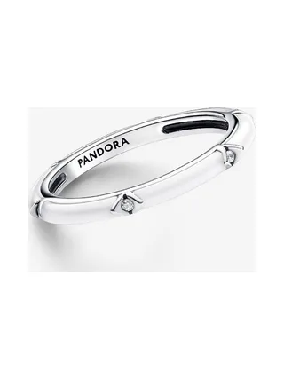 Pandora - Bague Émaillé en argent sterling blanc 2