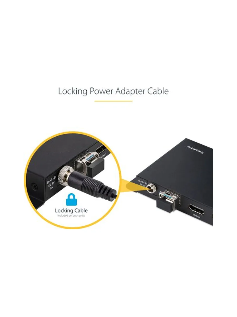 4K 60Hz HDMI over Fiber Extender Kit 11