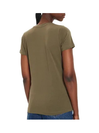 T-Shirt Kaki Femme Pepe jeansNew Virginia 2