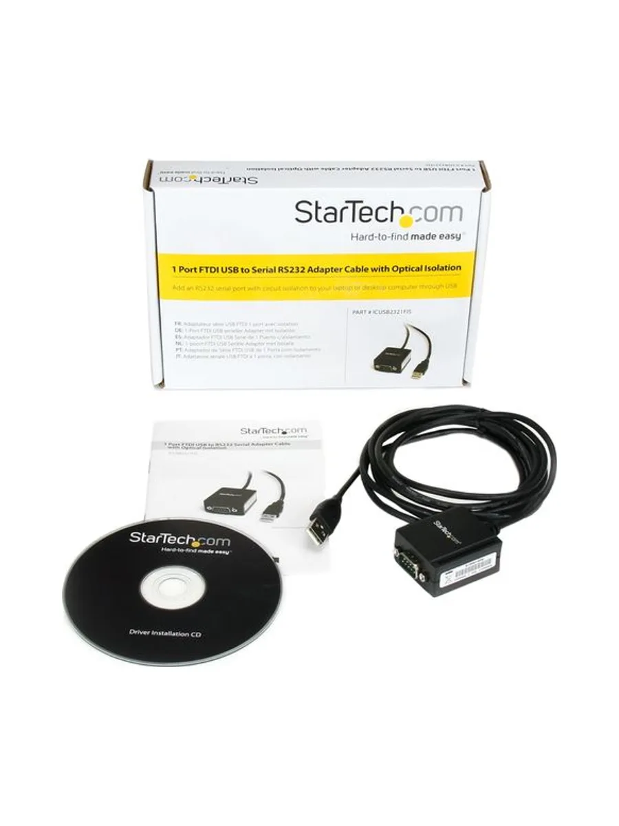USB to Serial Adapter Cable w/Isolation 4