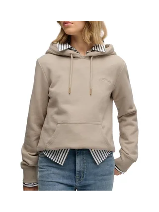 Sweat Beige Femme Superdry Essential Logo 26 1