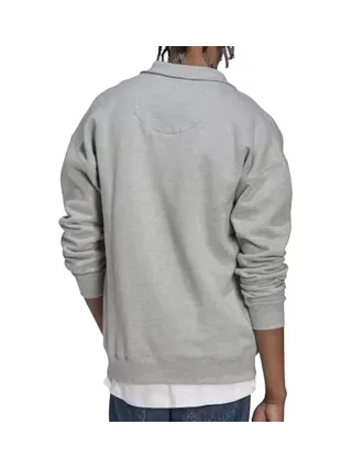 Sweat 1/4 Zip Gris Homme Adidas HN1945 2