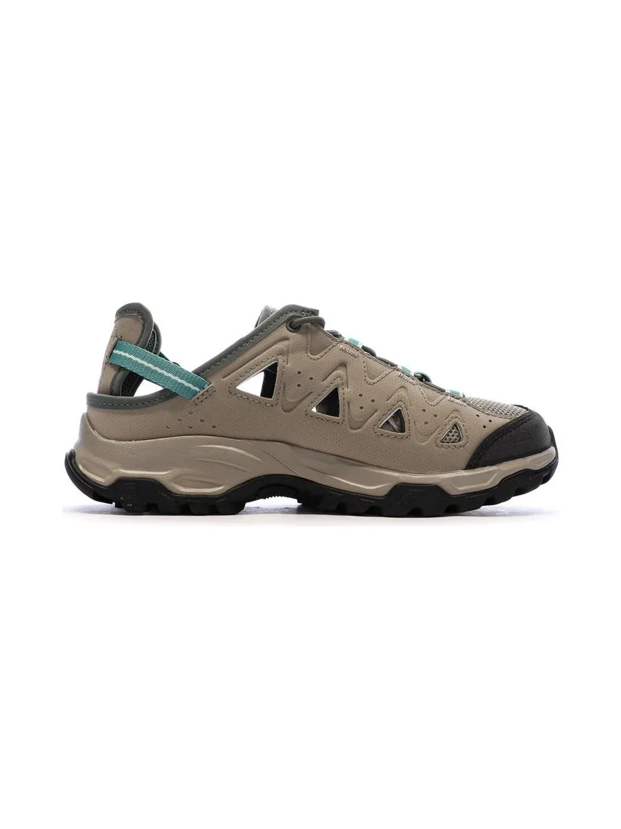 Baskets Beige Femme Salomon Alhama 3