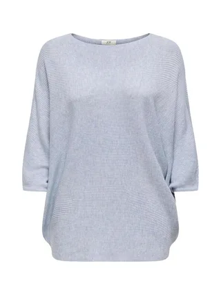 Pull Bleu Clair manches 3/4 Femme JDY New Behave 1