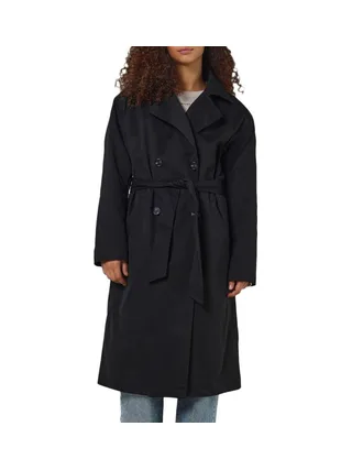 Trench Noir Femme Noisy May Manya 1