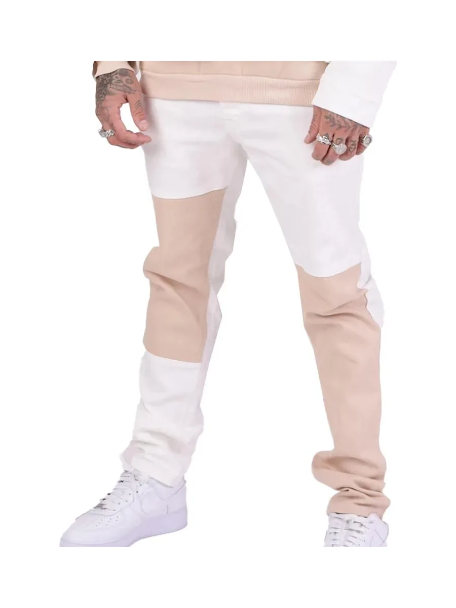 Jogging Blanc/Beige Homme Project X Paris TU216905 2