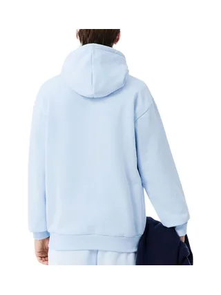 Sweat à Capuche Bleu Ciel Homme Lacoste SH8863 2
