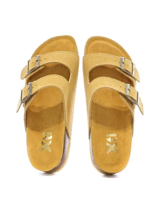 Sandales Jaunes Femme Xti Cuir 142552 3