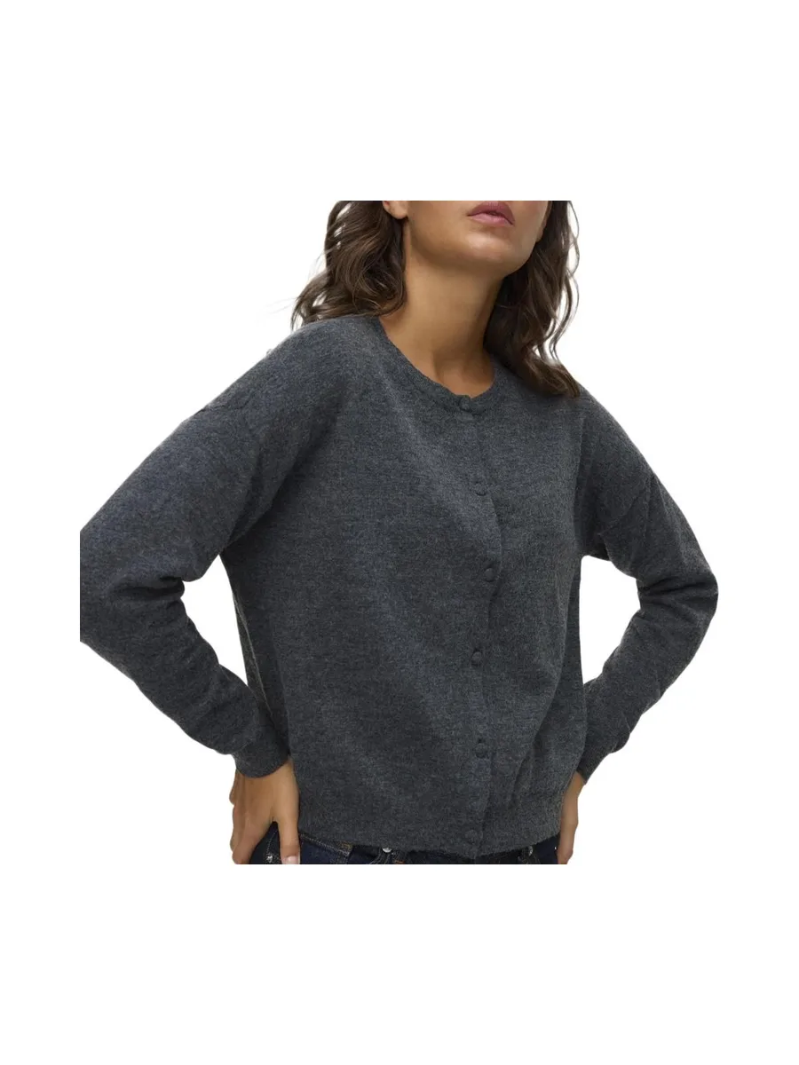 Pull Gris Foncé Femme Vero Moda Marina 2